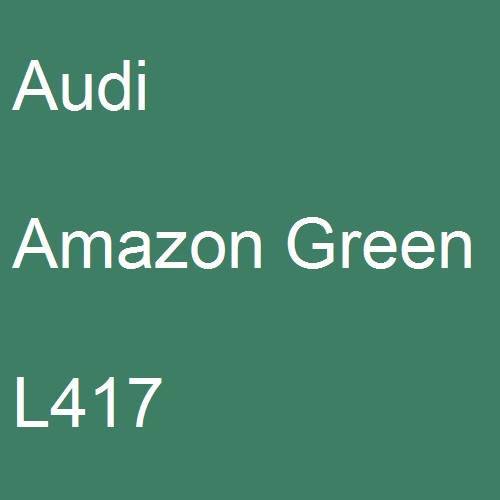 Audi, Amazon Green, L417.